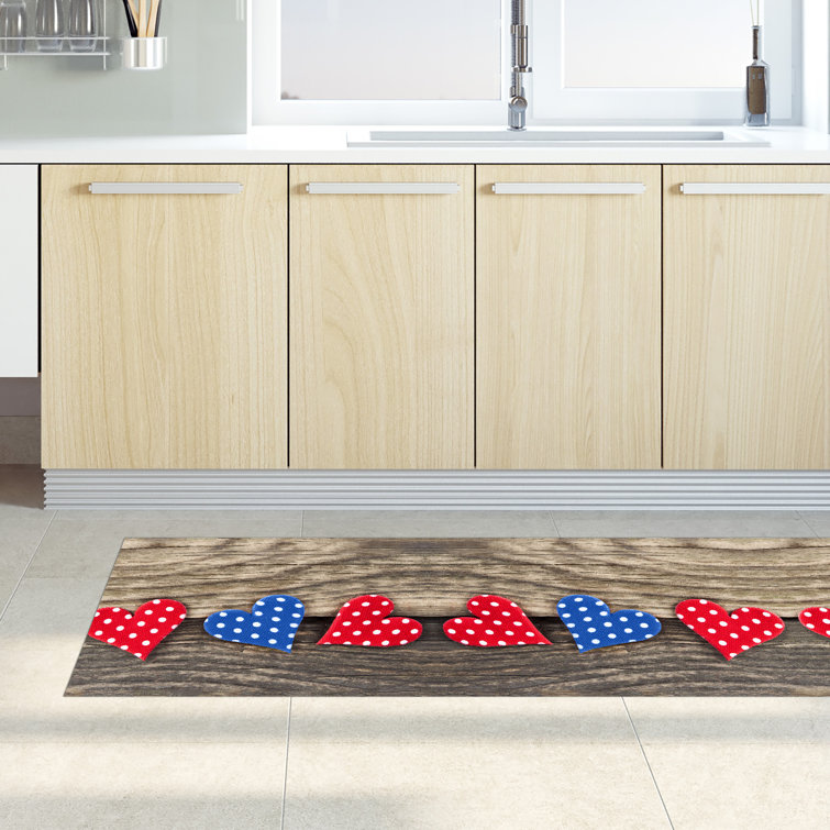 The Seasonal Aisle Washable Kitchen Rug Wayfair.co.uk
